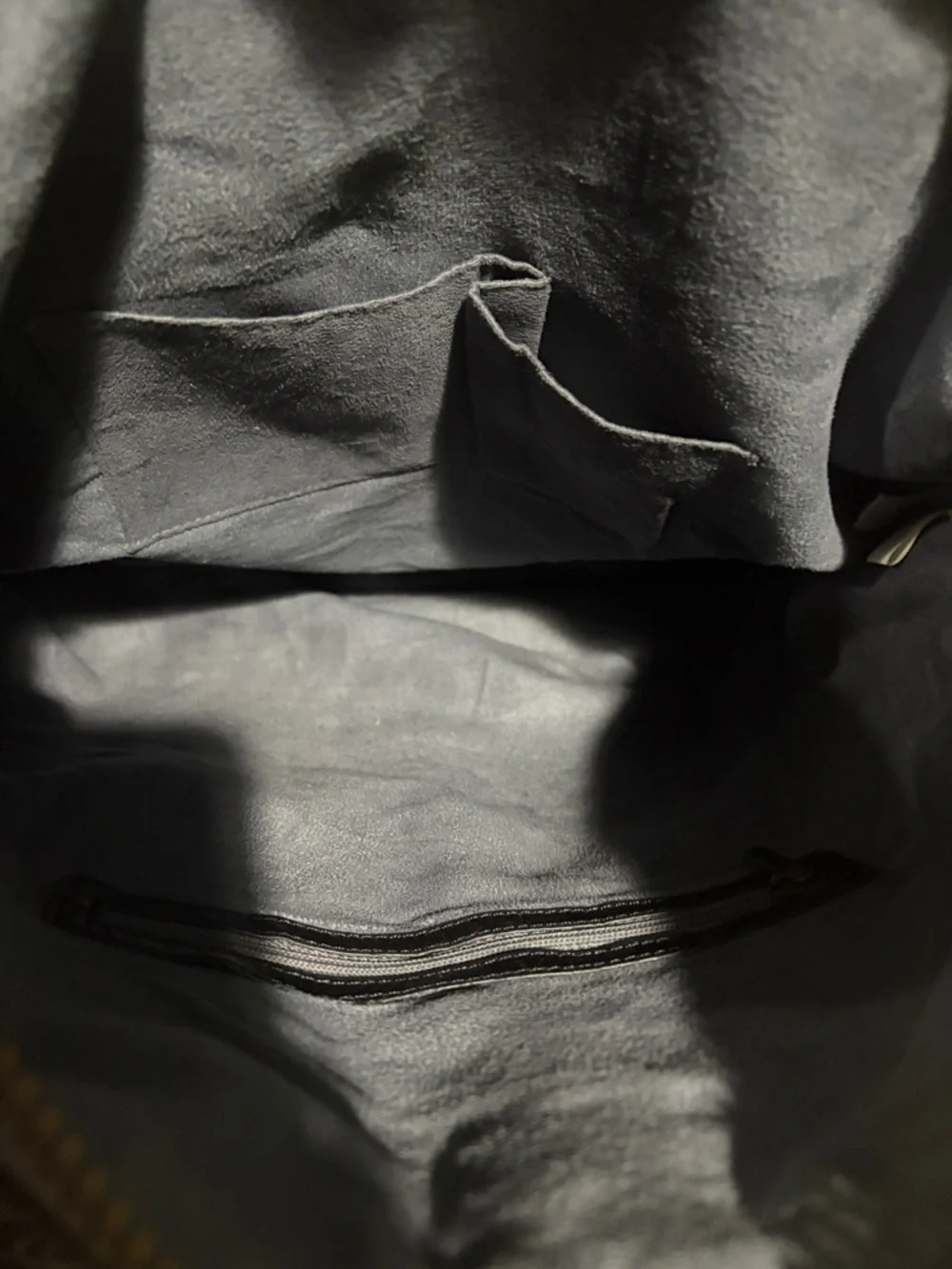 Black‎ Faux Leather Textured Hobo Bag with Gold Accents